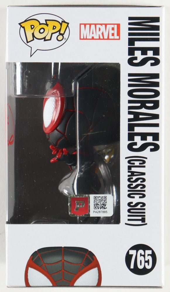 Shameik Moore Signed Spider-Man: Miles Morales #765 Gameverse Funko Pop! Vinyl Figure (PA)