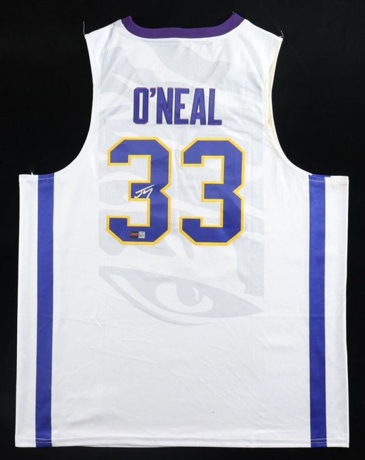 Shaquille O'Neal Signed LSU Tigers Jersey (PIA) LSU Tigers