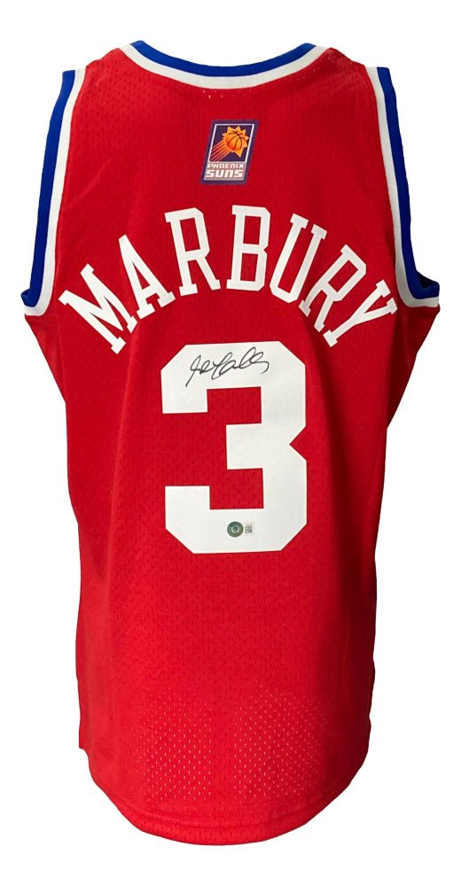 Stephon Marbury Signed All-Star Game Mitchell & Ness Jersey (Beckett) Beckett Witnessed