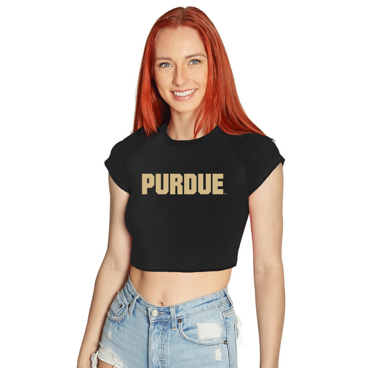 Purdue Black Tee