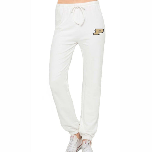 Purdue White Joggers