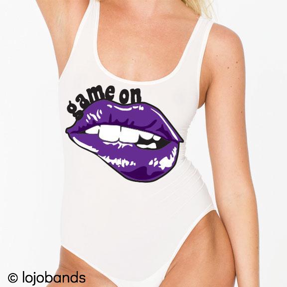 Game On Lips Bodysuit