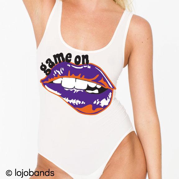 Game On Lips Bodysuit