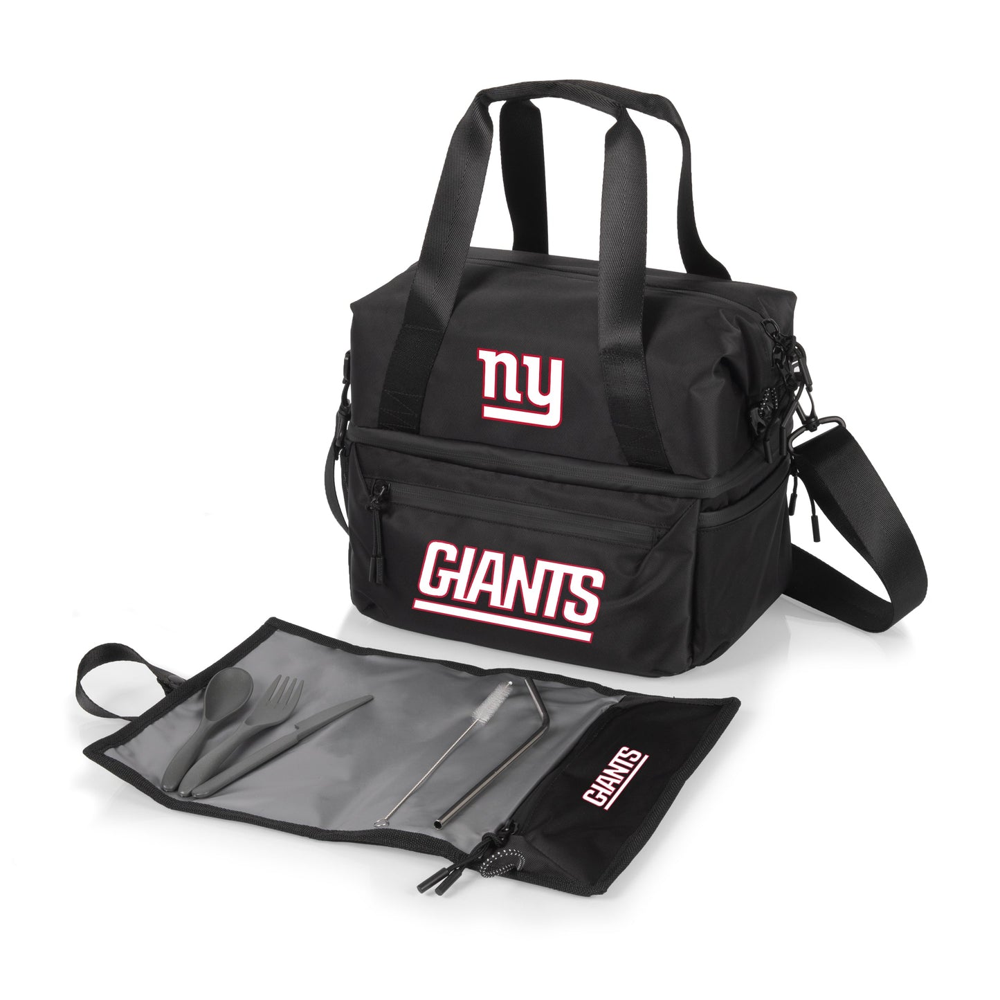 New York Giants - Tarana Recycled Lunch Bag Cooler with Utensils