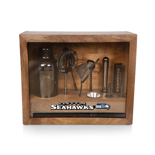 Seattle Seahawks - Old Fashioned Bar Set