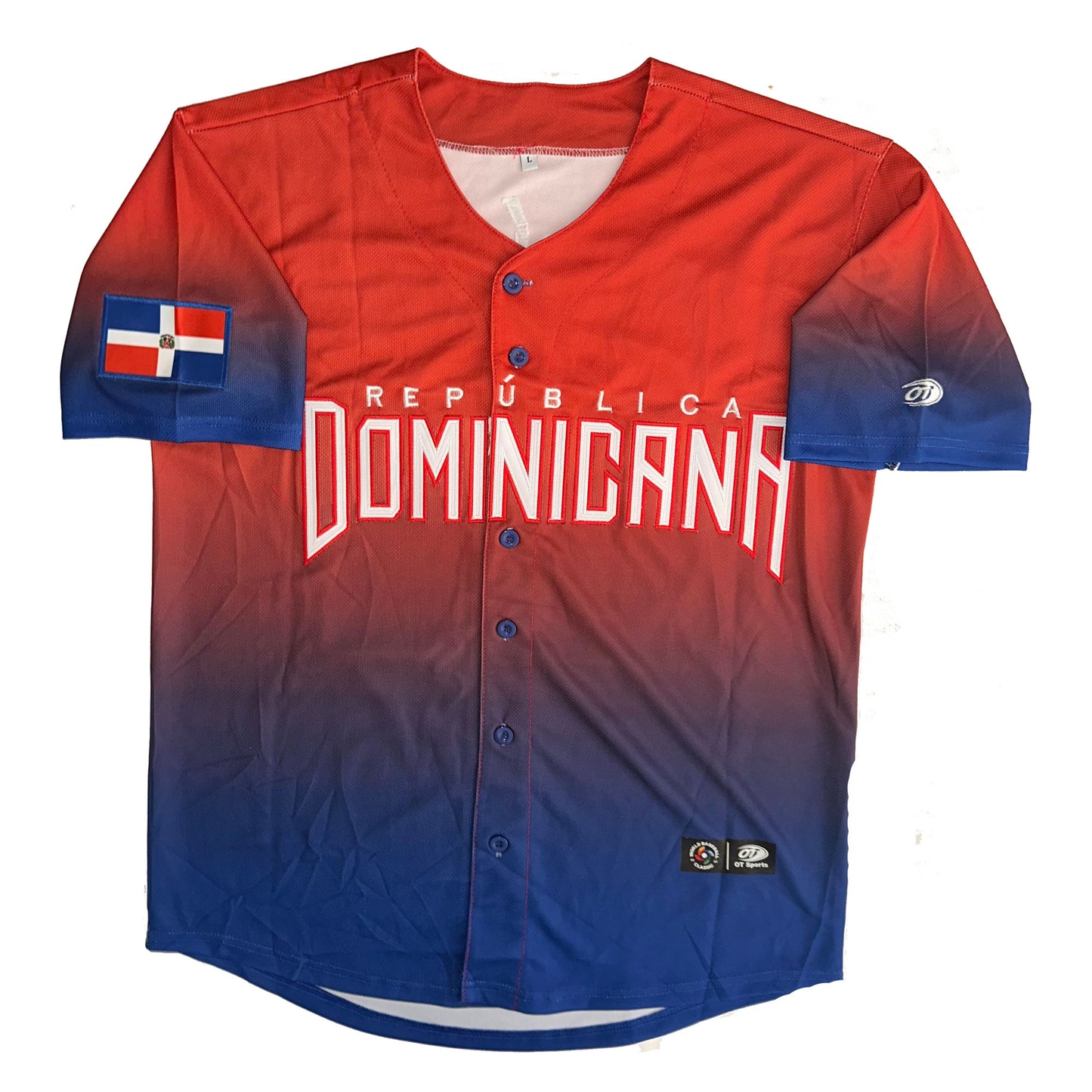 Julio Rodriguez Autographed WBC Dominican Republic Jersey JSA COA Sea Mariners!