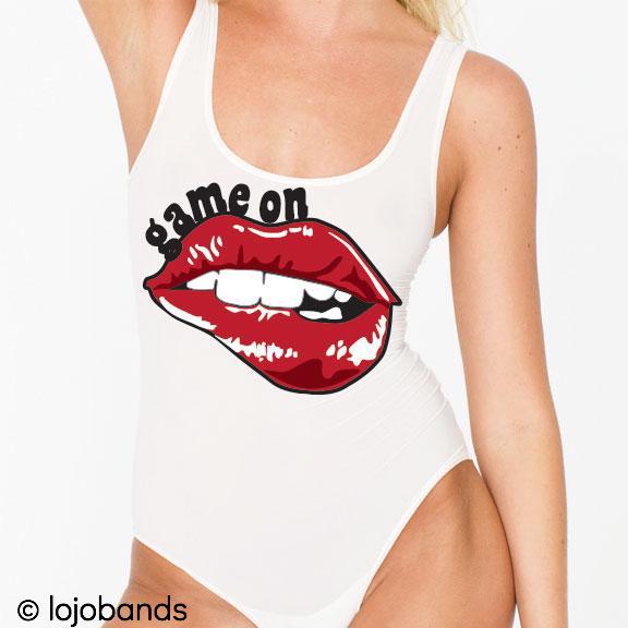 Game On Lips Bodysuit