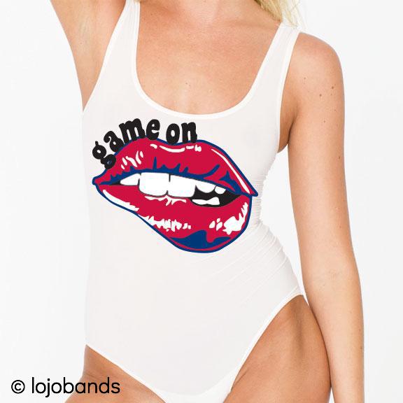Game On Lips Bodysuit