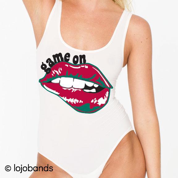 Game On Lips Bodysuit
