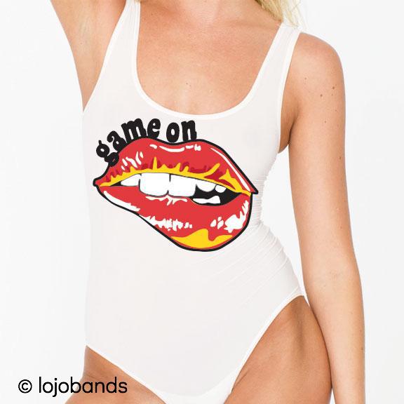 Game On Lips Bodysuit