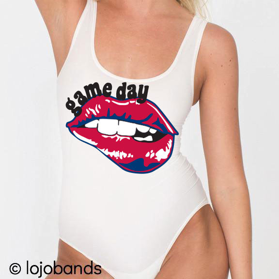 Game Day Lips Bodysuit