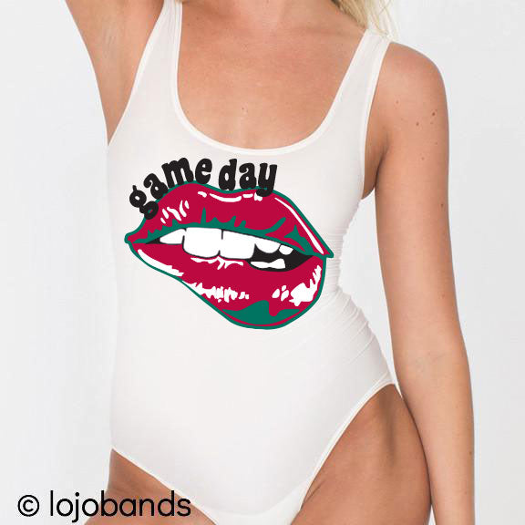 Game Day Lips Bodysuit