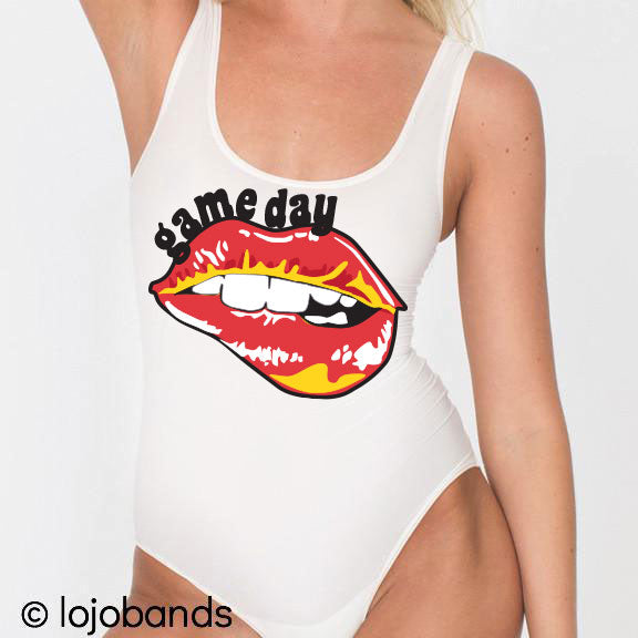 Game Day Lips Bodysuit