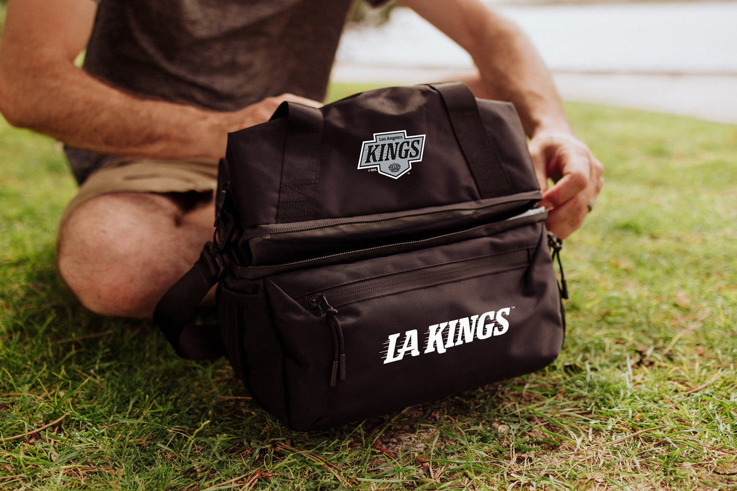Los Angeles Kings - Tarana Recycled Lunch Bag Cooler with Utensils