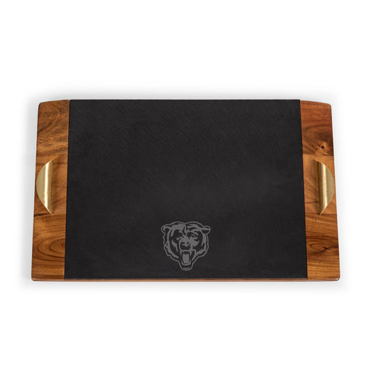 Chicago Bears - Covina Acacia and Slate Serving Tray