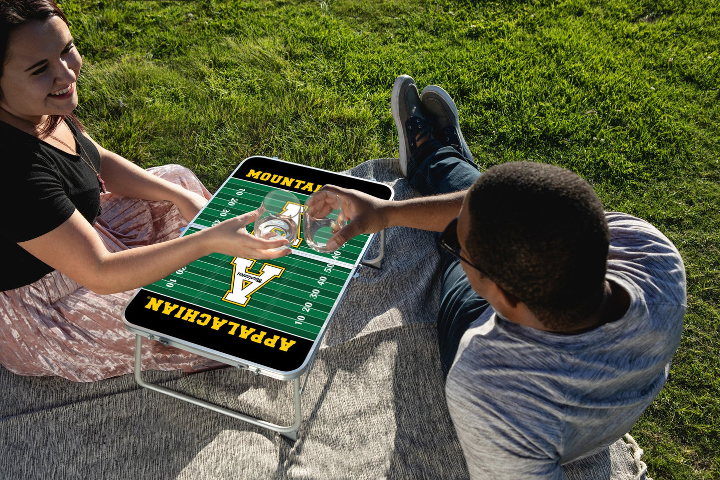 App State Mountaineers - Concert Table Mini Portable Table