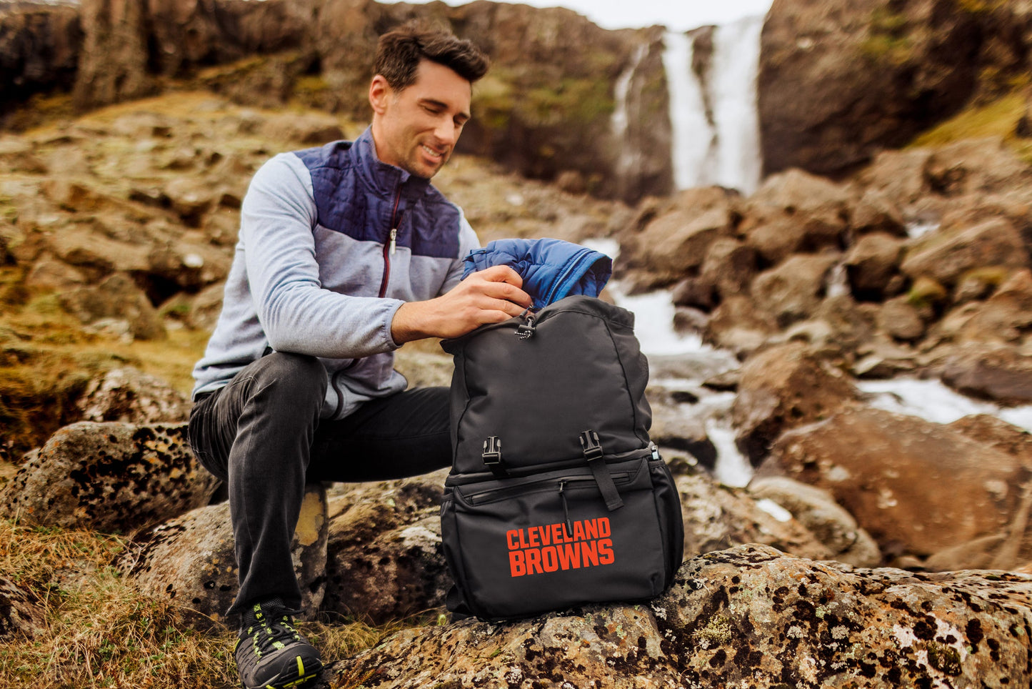 Cleveland Browns - Tarana Recycled Backpack Cooler