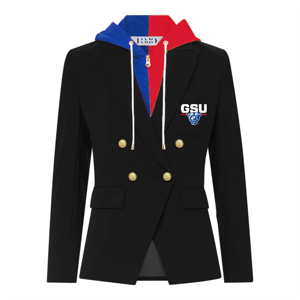 Georgia State Hooded Blazer Jacket