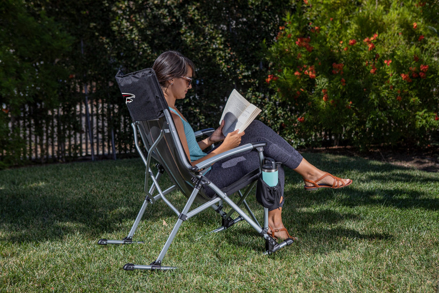 Atlanta Falcons - Outdoor Rocking Camp Chair