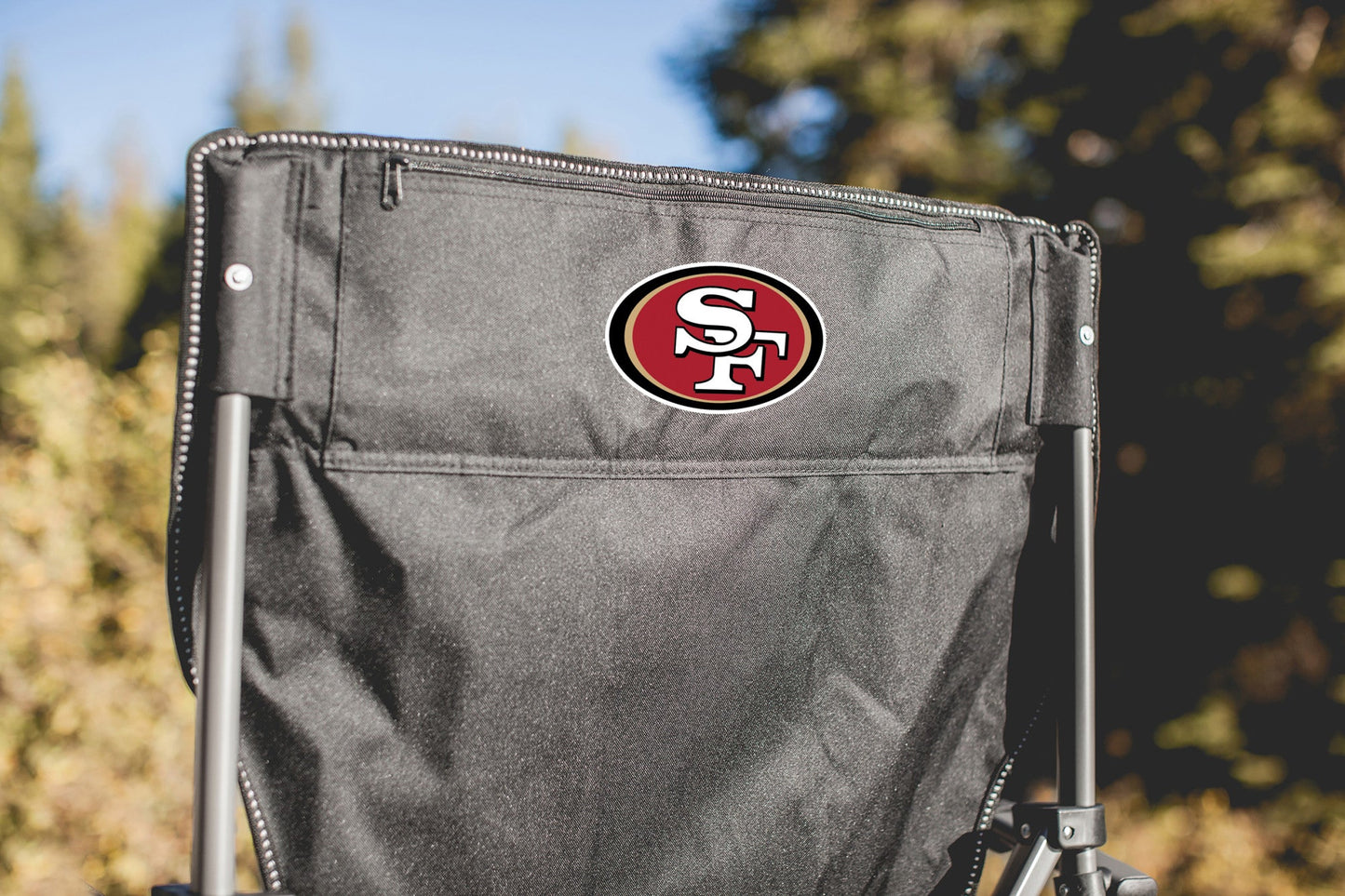 San Francisco 49ers Logo - Big Bear XXL Camping Chair with Cooler