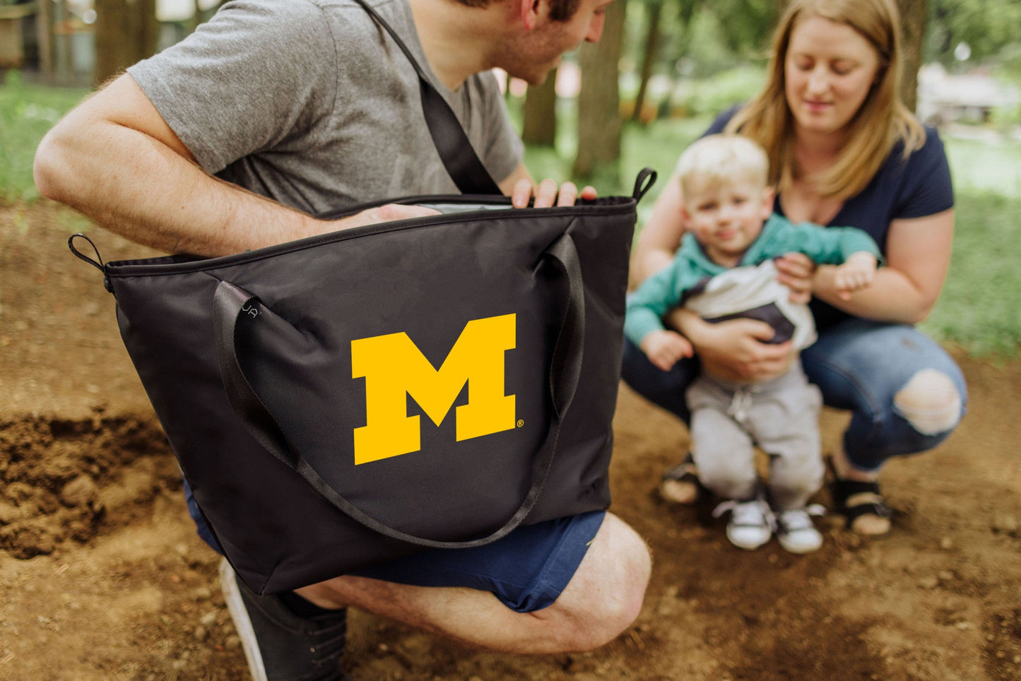 Michigan Wolverines - Tarana Recycled Cooler Tote Bag