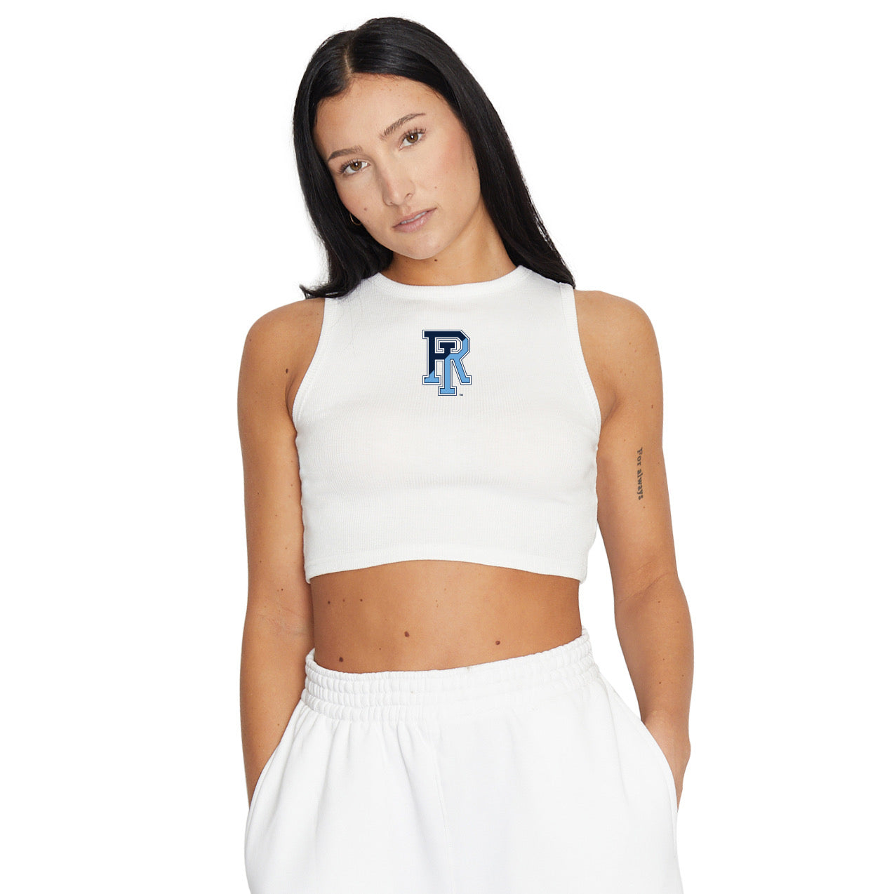 Rhode Island Rams Touchdown Ribbed Tank