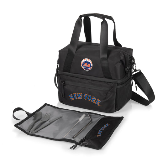 New York Mets - Tarana Recycled Lunch Bag Cooler with Utensils