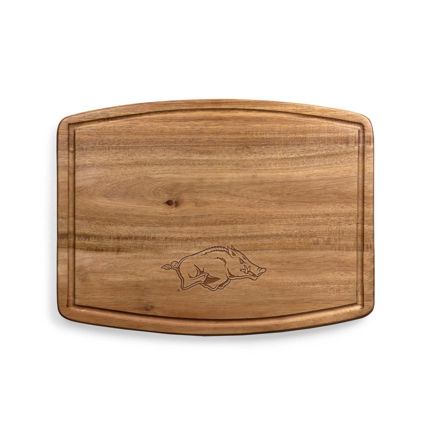 Arkansas Razorbacks - Ovale Acacia Cutting Board