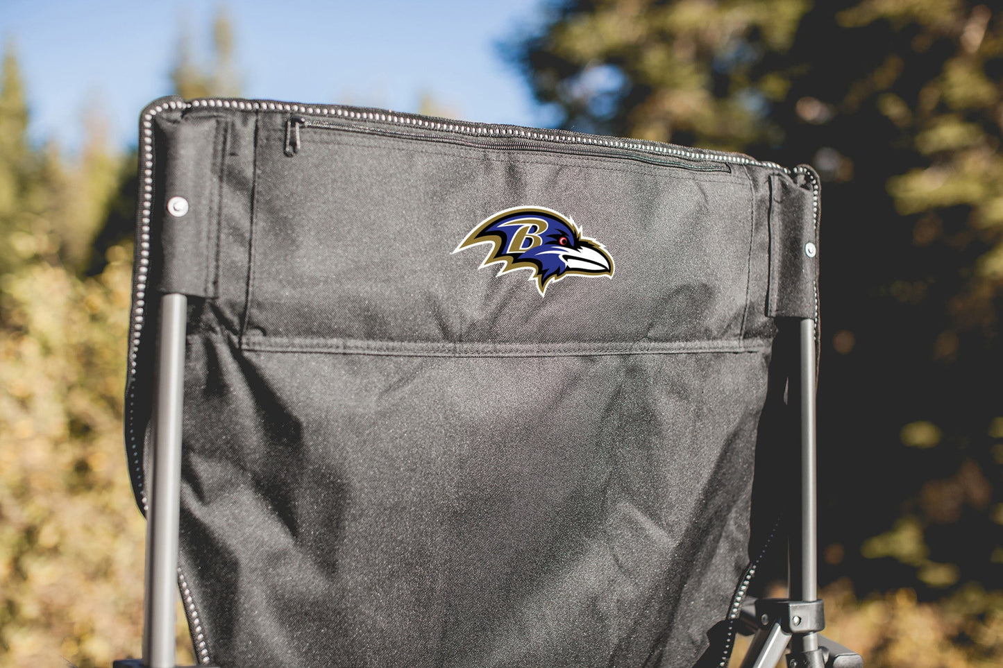 Baltimore Ravens Logo - Big Bear XXL Camping Chair with Cooler