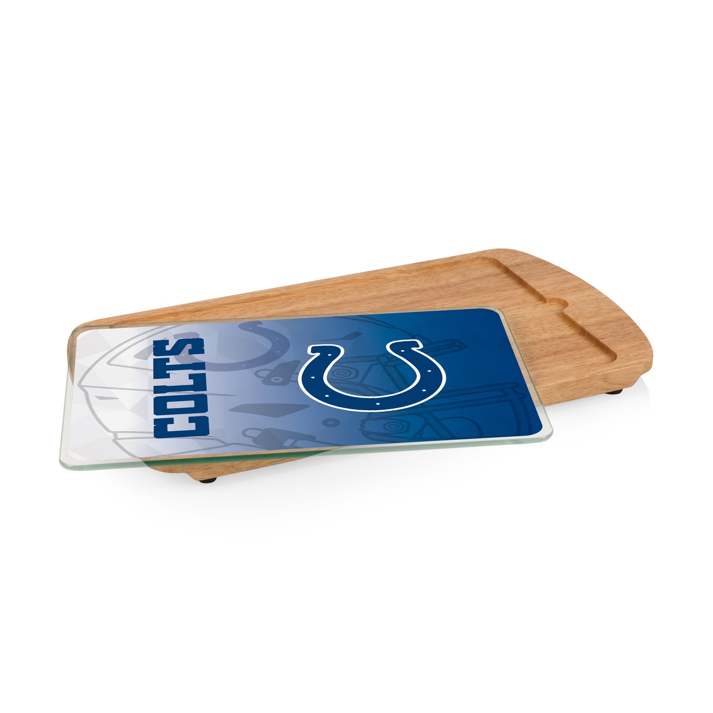 Indianapolis Colts - Billboard Glass Top Serving Tray