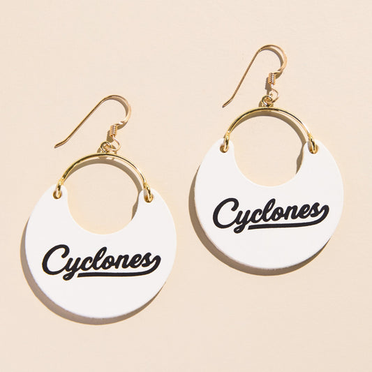 White Iowa State University Cyclones Script Ninas