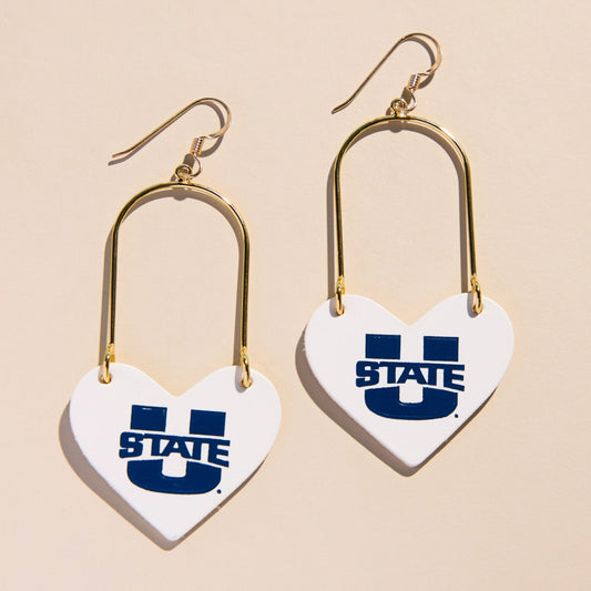 White Utah State University Heartthrobs