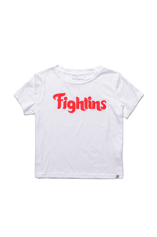 WOMEN'S CROPPED "Fightins' T-SHIRT