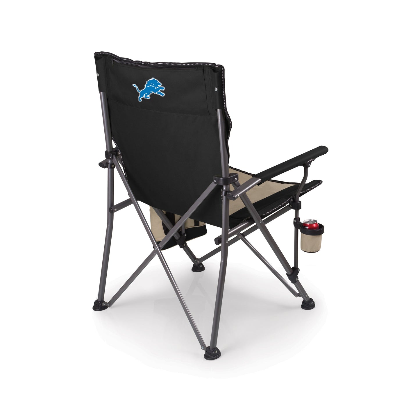 Detroit Lions Logo - Big Bear XXL Camping Chair with Cooler
