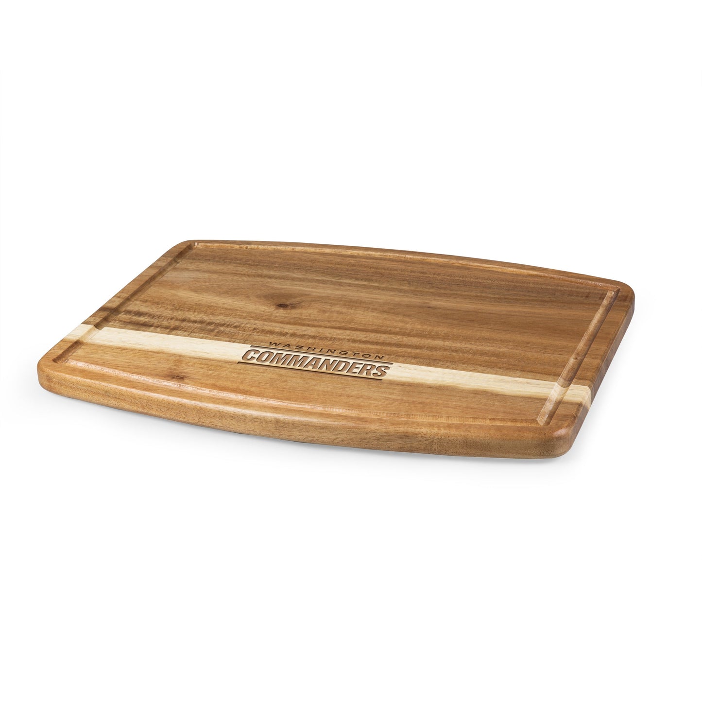 Washington Commanders - Ovale Acacia Cutting Board