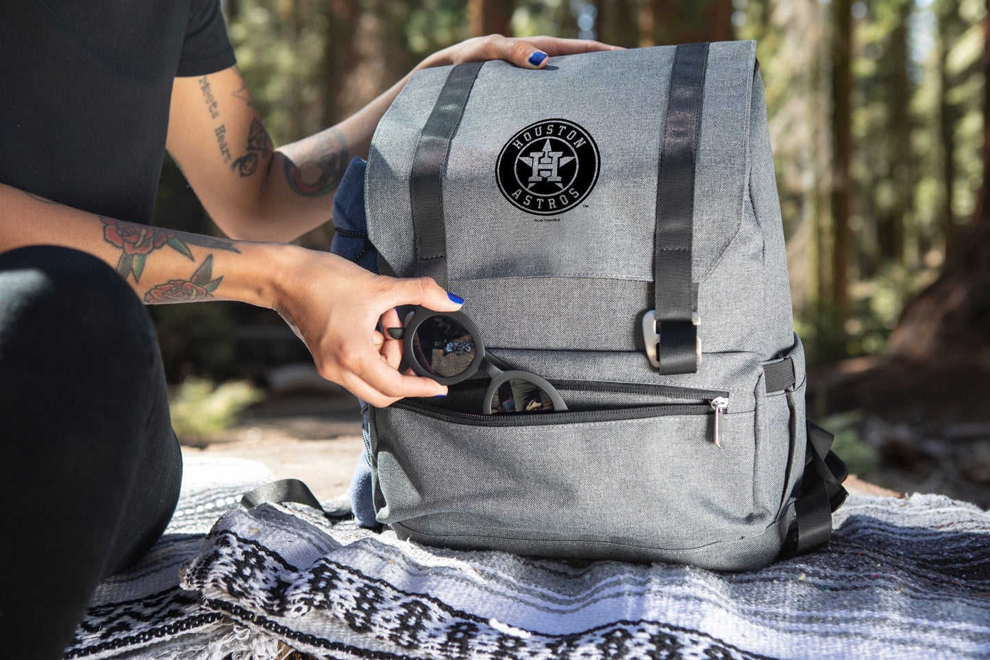 Houston Astros - On The Go Traverse Backpack Cooler