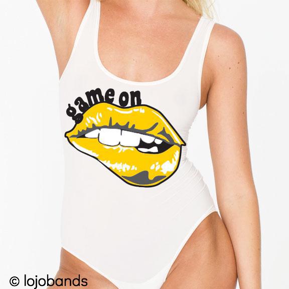 Game On Lips Bodysuit