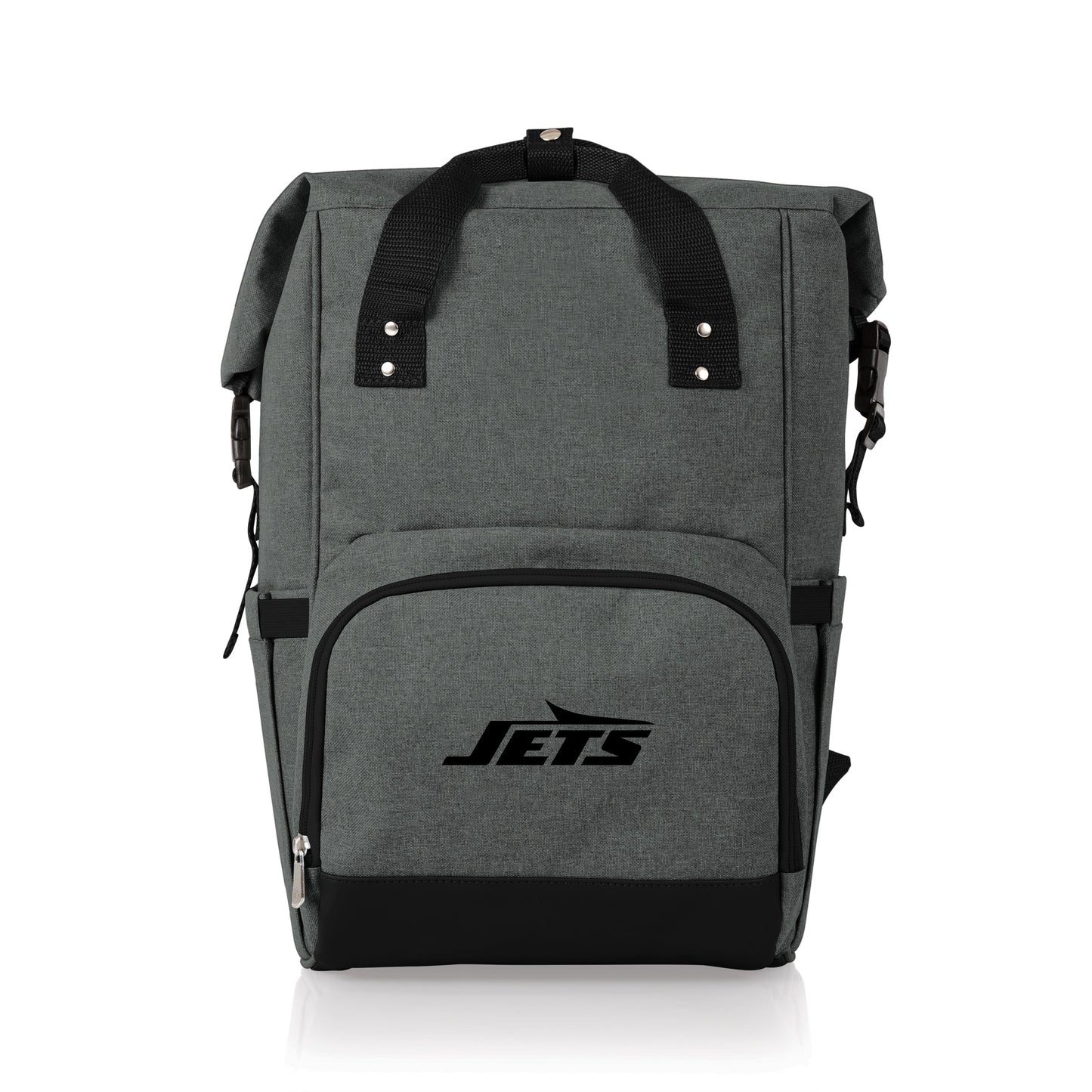 New York Jets - On The Go Roll-Top Backpack Cooler