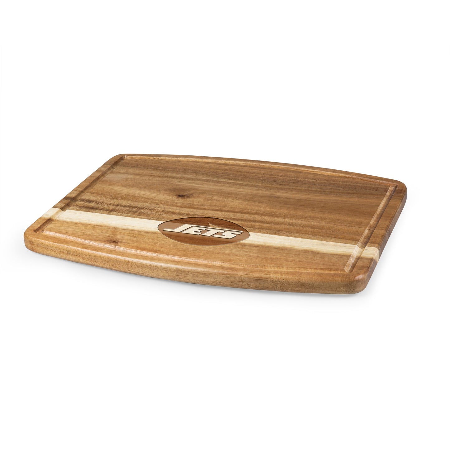 New York Jets - Ovale Acacia Cutting Board